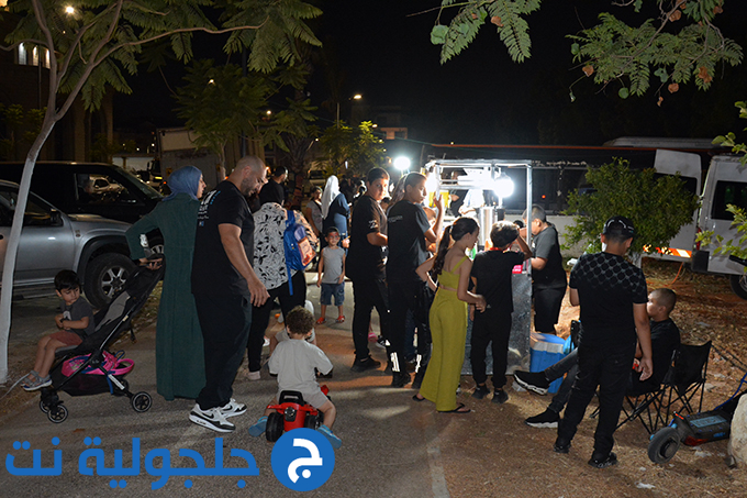 فعاليات ليلية باحضان الطبيعة في وادي قانا في جلجولية